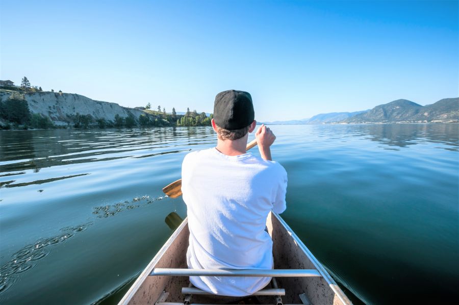 <who>Photo credit: Discover Naramata</who>Water activities abound in the Thompson Okanagan.