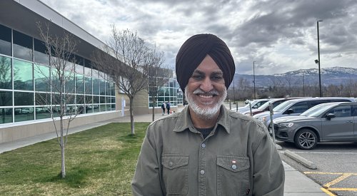 VIDEO: Harpreet Badohal waving the NDP flag in the new Okanagan Lake West-South Kelowna riding