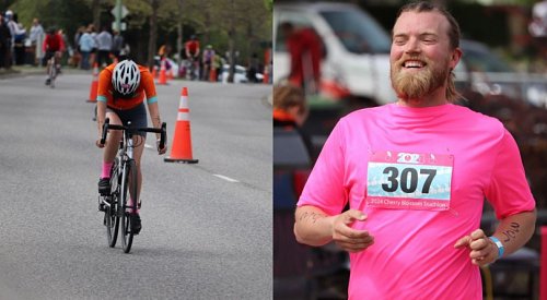 Kelowna’s Cherry Blossom Triathlon happening this weekend